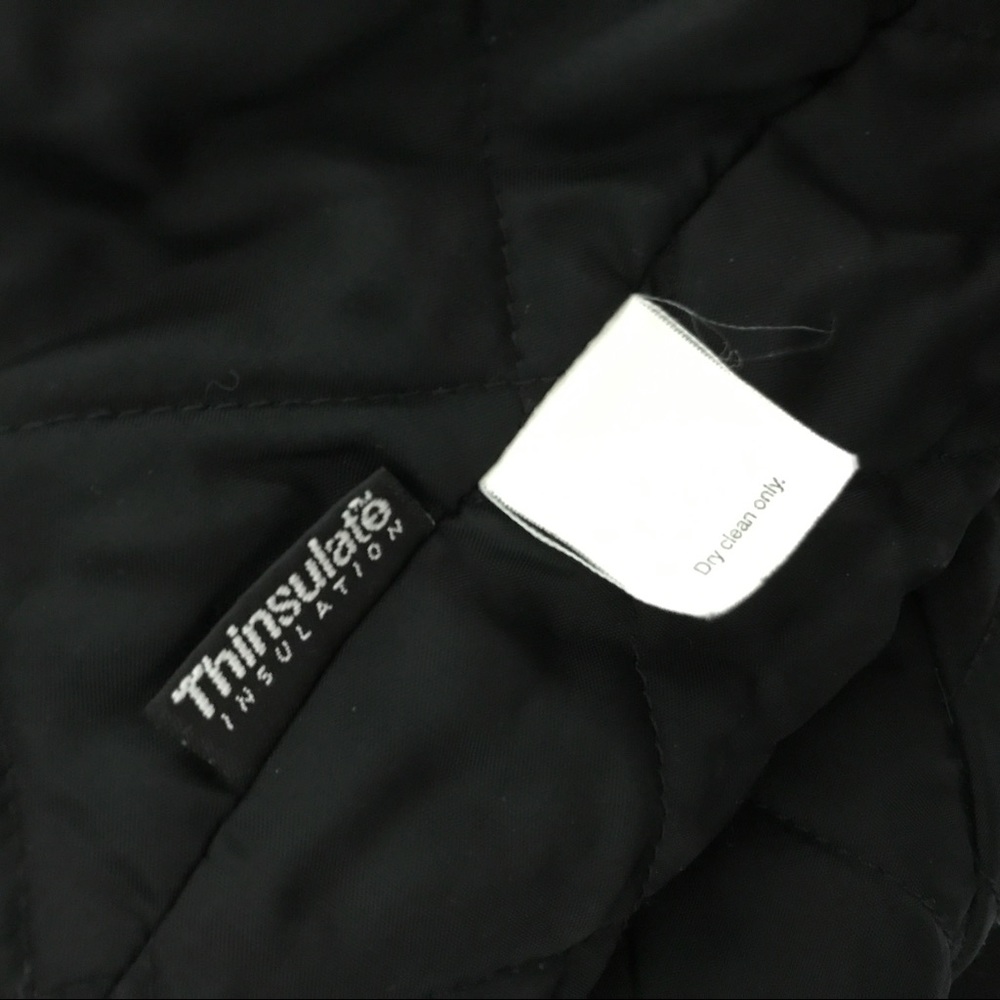 J. Crew Double Breasted Black Wool Blend Peacoat - Picture 5 of 8